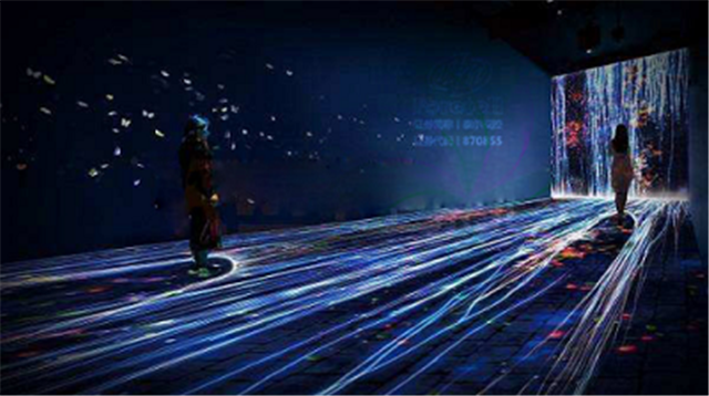 地面互動投影在展館、KTV等娛樂生活場所的應(yīng)用